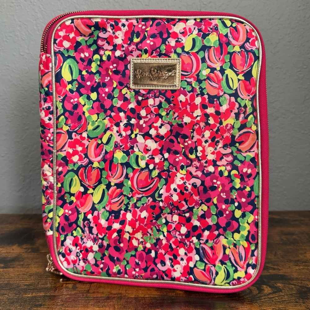 Lilly Pulitzer Laptop Case - EUC